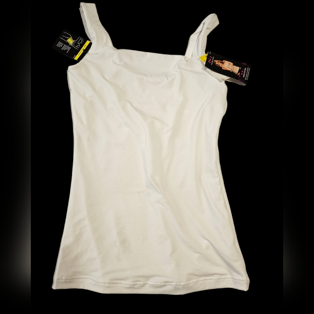 Maidenform Shapewear Firm Control 360 Smoothing Firm Contol white tank medium